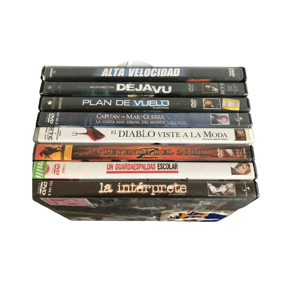 Lot of 8 Movies DVD In English